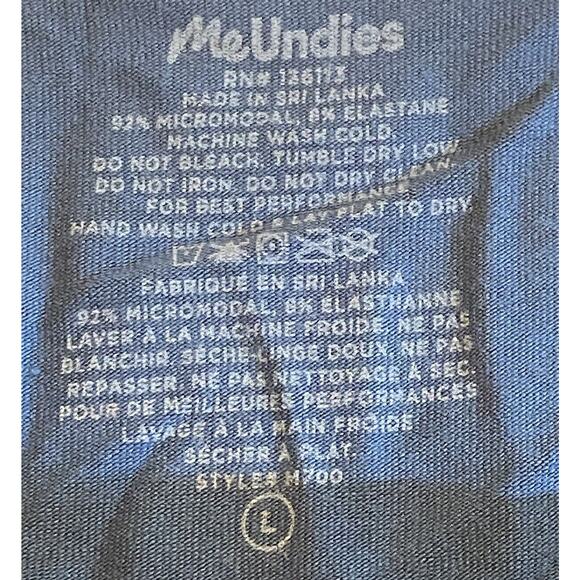 MeUndies Men’s Large Trunk Desert Sky Blue 3” Inseam Micromodal Breathable New - Picture 6 of 13